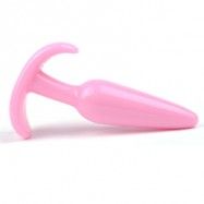 Oh Pleasure Pink Anal Plug Mjuk - Analplugg för nybörjare