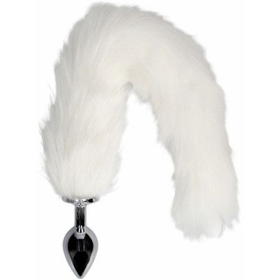 Ouch!: Light-up Fox Tail with Metal Butt Plug, vit