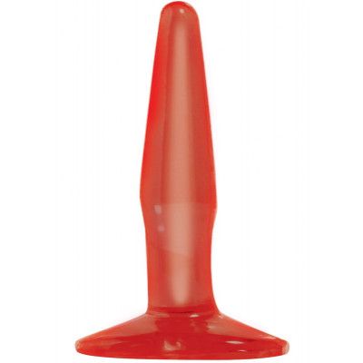 Pipedream Basix: Mini Butt Plug, röd
