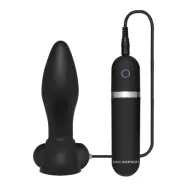 PLATINUM TOUCH VIBR BUTT PLUG BLACK