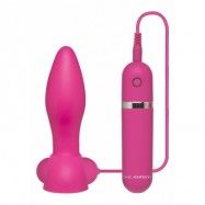 PLATINUM TOUCH VIBR BUTT PLUG PINK