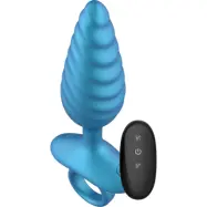Playhouse: Deep Ribbed Vibrating Anal Plug