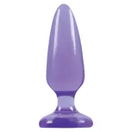PLEASURE PLUG MEDIUM PURPLE - Analplugg 12 cm