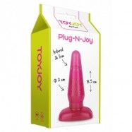 PLUG N JOY BUTTPLUG PINK 13,5 cm