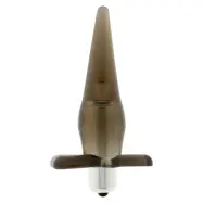 POWER BUTTPLUG SMOKE Vibrerande analplugg