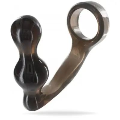 Power Plug & Penisring (Färg: Svart)