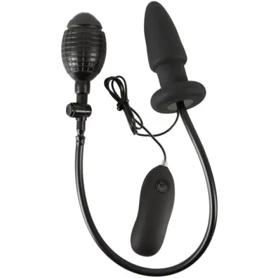 Pumpbar&Vibrerande Analplugg