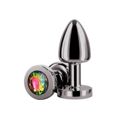 Rear Assets Petite, Gunmetal Rainbow