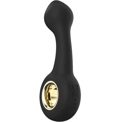 Rechargeable Curved Silicone Butt Plug