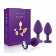 Rianne S Booty Butt Plug Set Lila