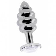 Ribbed Diamond Plug, Small