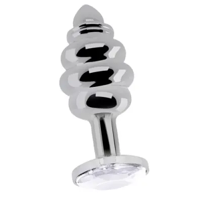 Ribbed Diamond Plug, Small
