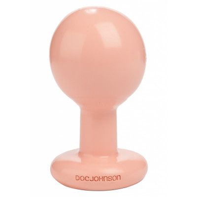 ROUND BUTT PLUG FLESH M