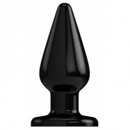 Rubber Buttplug Black 5 tum Model 2