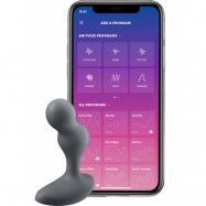 Satisfyer Connect: Deep Diver, Plug Vibrator, grå