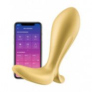 Satisfyer Connect: Intensity Plug, Plug Vibrator, guld