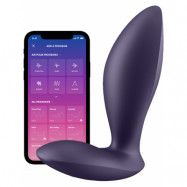 Satisfyer Connect: Power Plug, Plug Vibrator, lila