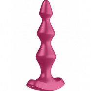 Satisfyer Lolli Plug 1, Plug Vibrator, Berry - rosafärgad