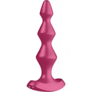 Satisfyer Lolli Plug 1, Plug Vibrator, Berry - rosafärgad
