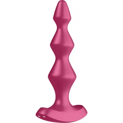 Satisfyer Lolli Plug 1, Plug Vibrator, Berry - rosafärgad