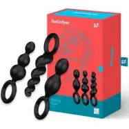 Satisfyer - Plugs Black Set 3 st