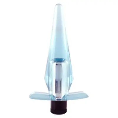 Seven Creations Compact Vibrating Buttplug Clear