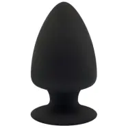 Silexd - Premium Silicone Plug - Black - M