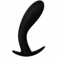 Silicone Anal Plug Black 14,5 cm