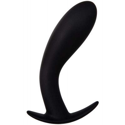 Silicone Anal Plug Black 14,5 cm