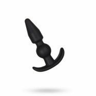 Silicone Black Anchor Plugg Small