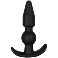 Silicone Black Anchor Plugg Small