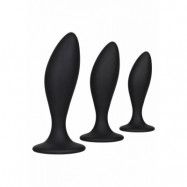 Silicone Curved Analplugg Set