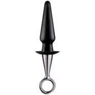 Silicone Plug With Finger Ring 23 cm