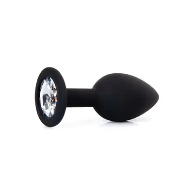 Silicone Plug With Gem Small