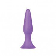 Silky Buttplug - small, purple