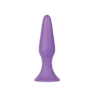 Silky Buttplug - small, purple