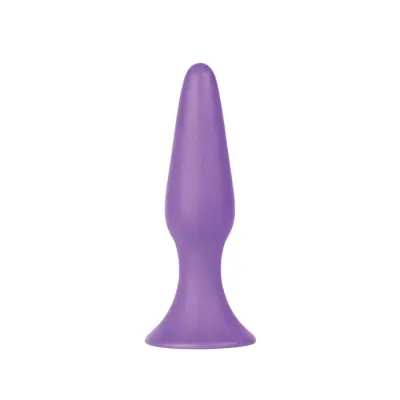 Silky Buttplug - small, purple