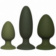 Sinful Advanced Jiggles Analplugg Set - Green