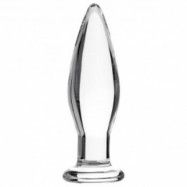 Sinful BumBum Analplugg i Glas Large - Clear