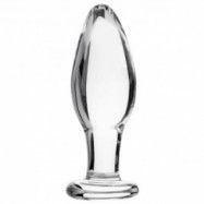 Sinful BumBum Analplugg i Glas Small - Clear