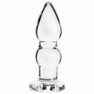 Sinful Elegant Glas Analplug Medium      - Klar