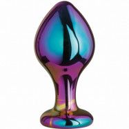 Sinful Rainbow Glas Analplugg - Mixed colours