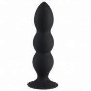 Sinful Triple Butt Plug - Black