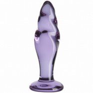 Sinful Twisted Lover Analplugg i Glas - Purple