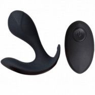 Sinful Uppladdningsbar Fjärrstyrd Vibrerande Buttplug - Black