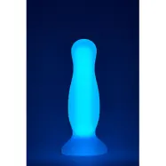 Soft Silicone Glow in the Dark Plug - Medium