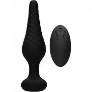 Sono: Rechargeable Remote Vibrating Anal Plug No. 77, svart