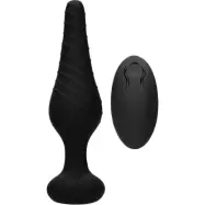 Sono: Rechargeable Remote Vibrating Anal Plug No. 77, svart