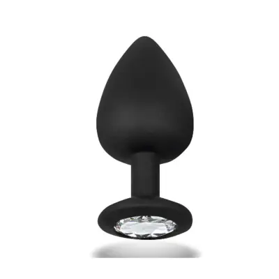 Sparkly Silicone Buttplug - Medium
