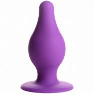 Squeeze-It Squeezable Medium Analplugg - Purple